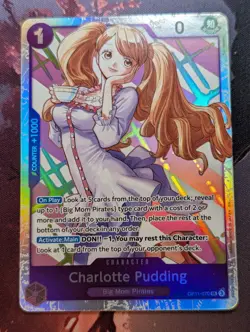Charlotte Pudding OP11-070 - A Fist of Divine Speed - ONE PIECE Card - English - Image 1