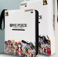 One Piece TCG Binder Premium leather Card Book Storage Anniversary Luffy 4-9Grid - Image 4