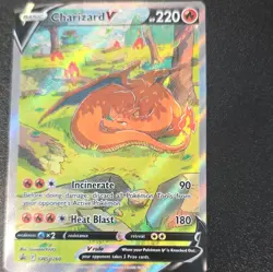 Pokemon TCG Charizard V Promo Holo SWSH: Sword & Shield SWSH260 Eng 220 HP - Image 1
