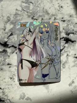 Echidna Re:Zero Goddess Story DMG K1-ZR Anime Girl Waifu Card Cute Bikini - Image 1