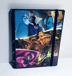 Disney Lorcana First Chapter Trading Card Book Portfolio Binder 28 Pages New - Image 1