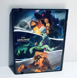 Disney Lorcana First Chapter Trading Card Book Portfolio Binder 28 Pages New - Image 2
