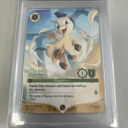 Disney Lorcana Pegasus Gift For Hercules Prize Wall Promo #5/C2 PSA 10 Gem Mint - Image 5