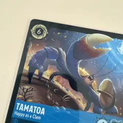 Disney Lorcana TAMATOA Happy as a Clam 162/204 EN 7 Legendary Archazia's Island - Image 2