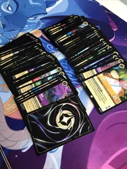 Disney Lorcana TCG 100 Card Bulk Bundle Wilds Unknown Set 12 - Image 2