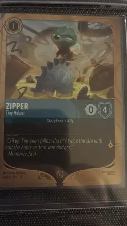 Zipper - Tiny Helper 50 Disney Lorcana Promo Cards Holo - Image 2