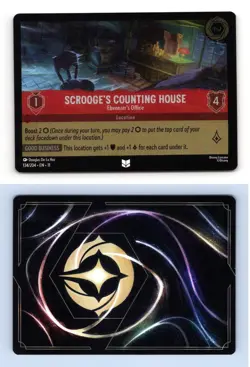 Scrooge's Counting House #134 Disney Lorcana Winterspell 2026 Uncommon Foil TCG - Image 1