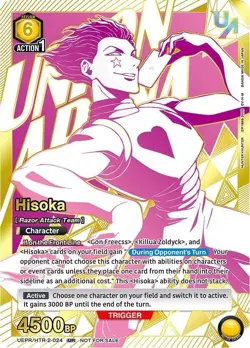 Hisoka Alternate Art Foil - UEPR /HTR-2-024 NM - Union Arena - Image 1