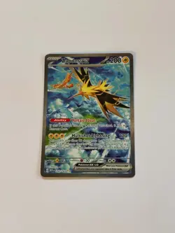 Zapdos ex 202/165 | Scarlet & Violet 151 | Special Illustration Rare | NM - Image 1