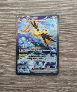 Zapdos EX 202/165 Special Illustration Rare Scarlet & Violet 151 Pokemon Card NM - Image 1
