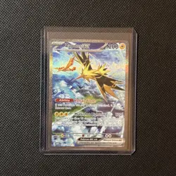 Pokemon Zapdos EX - 202/165, Scarlet & Violet 151, Special Illustration Rare NM - Image 1