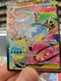 Mega Venusaur EX SIR 177/132 Mega Evolution English Pokemon - Image 1