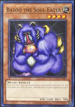 Bazoo the Soul-Eater EGO1-EN008 Egyptian God Deck Unlimited - Yugioh Card - Image 1