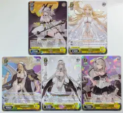 Weiss Schwarz Azur Lane Brest Plymouth Scylla Implacable Janus Rare NM Lot - Image 1