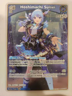 Hoshimachi Suisei R hBP03-044 Elite Spark Hololive OCG English - Image 1