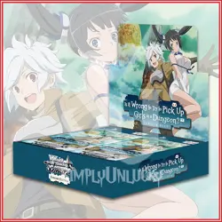 Weiss Schwarz TCG Is It Wrong To Try To Pick Up Girls In DungeonU Booster Box - Image 1