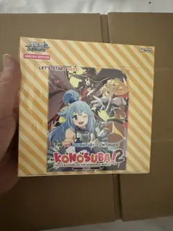 Weiss Schwarz Konosuba 2 God's Blessing Re:Edit Booster Box English Sealed New - Image 1