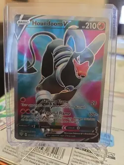 Houndoom V 178/189 Darkness Ablaze Full Art Ultra Rare Pokemon TCG Near Mint - Image 3