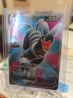 Houndoom V 178/189 Darkness Ablaze Full Art Ultra Rare Pokemon TCG Near Mint - Image 4