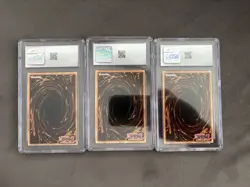 3x Graded Yu-Gi-Oh! Cards CGC 8/8.5: Blue-Eyes & Maliss. Free UK Shipping. - Image 2