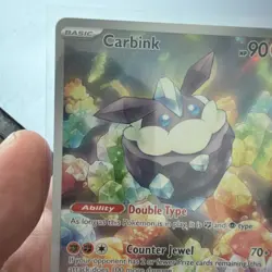 Pokemon TCG Carbink Ascended Heroes 242/217 Full Art Holo 90 HP Card English - Image 2