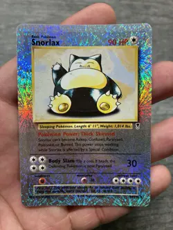 Snorlax Legendary Collection Reverse Holo Pokemon Card - Image 1
