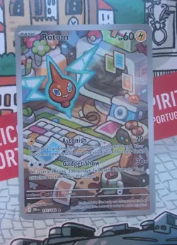 Rotom 197/182 Destined Rivals Full Art Illustration Pokemon Card - Image 1
