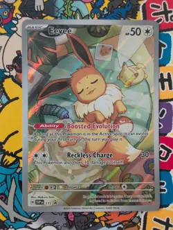 Eevee 173 Black Star Promo Prismatic Evolutions Pokemon Rare Full Art Card - Image 1