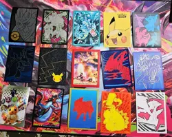 Pokemon Premium Individual Card Sleeves Lot - 15 Unique Sleeves In Pictures B - Image 1