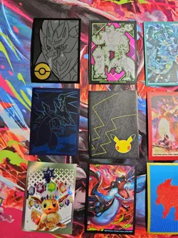 Pokemon Premium Individual Card Sleeves Lot - 15 Unique Sleeves In Pictures B - Image 2