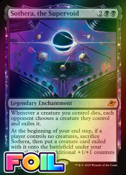 x1 Sothera, the Supervoid FOIL EOE Edge of Eternities MTG 115 M/NM 1x - Image 1