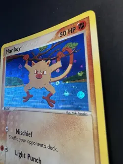 Pokemon Card Mankey 38/112 Reverse Holo, FireRed & LeafGreen - Image 5