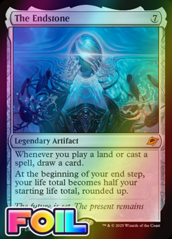 x1 The Endstone FOIL EOE Edge of Eternities MTG 240 M/NM 1x - Image 1