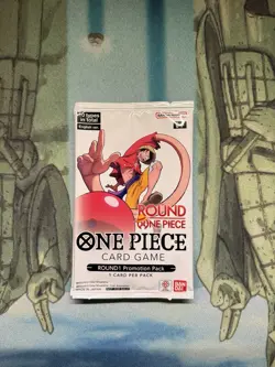 ONE PIECE Card Game ROUND 1 Promo Pack English SEALED **SHIPS ASAP** - Image 1