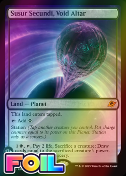 x1 Susur Secundi, Void Altar FOIL EOE Edge of Eternities MTG 259 M/NM 1x - Image 1