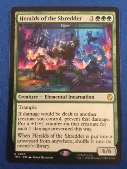 Heralds of the Shredder (Vigor) Commander: Teenage Mutant Ninja Turtles - NM - Image 1