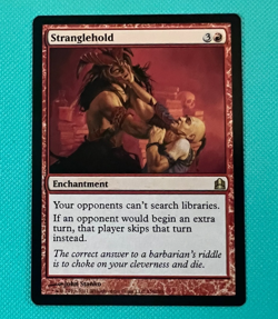 Stranglehold - Commander - 2011 - MTG - Magic the Gathering - Image 1