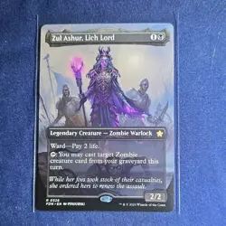 Zul Ashur, Lich Lord Foundations Borderless 0326 - Image 1