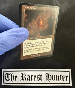 X1 - MTG - Mox Amber - Mythic - RETRO - NM - The Brothers War - 35 - Image 3