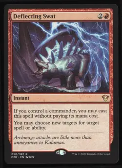 DEFLECTING SWAT Commander 2020 Magic: The Gathering NM - Image 1