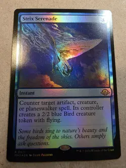Strix Serenade - Foil - Modern Horizons 3 - Mtg - Image 1