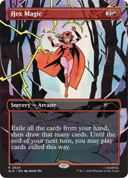 PRESALE Foil Edition MTG Secret Lair x Marvel Chaos Drop: Spinner Rack Specials - Image 2