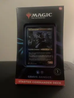 Magic: The Gathering Starter Commander Deck – Grave Danger (Blue-Black) MTG, New - Image 1