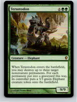 Magic the Gathering Terastodon Conspiracy MTG Free Shipping! - Image 1