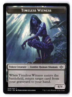 Timeless Witness Token NM* Modern Horizons 2 ENGLISH 005/021 mtg -UnltdCards - Image 1