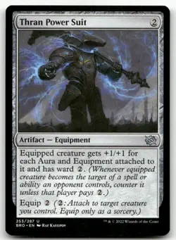Thran Power Suit #253 (NM) Brothers' War BRO Magic MTG - Image 1