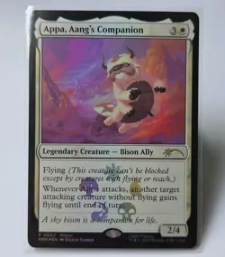 Appa, Aang's Companion Promo Foil P 0002 Avatar Last Airbender MTG - Image 2