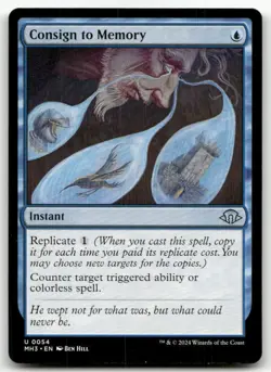Consign to Memory #54 (NM) Modern Horizons 3 MH3 Magic MTG - Image 1