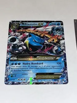 Pokemon TCG Pokemon TCG Mega-Blastoise-EX Generations 18/83Holo Rare NM/M - Image 1