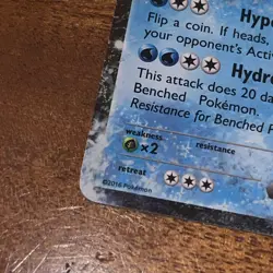 Pokemon TCG Pokemon TCG Mega-Blastoise-EX Generations 18/83Holo Rare NM/M - Image 4